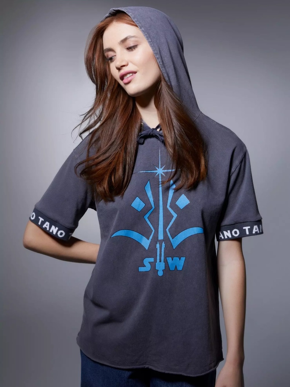 Her Universe Exclusive Star Wars: The Clone Wars Ahsoka Tano Short-Sleeve Hoodie